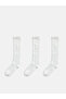 Sparkling Choices Embroidered Girls' Knee High Socks 2-Piece from Shining Store
