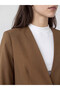 Lcw Modest Double-Breasted Collar Women's Blazer Jacket - 3