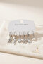 316L Steel Silver Color Sea Concept Earring Set -