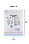20-Piece High Quality Reusable Transparent Vacuum Compression Zipper Storage Bags with Air - 5