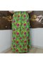 Elastic Waist, Vibrant Colored Patterned Viscose Printed Fabric Maxi Skirt, Prayer Skirt, Size 38, 100 kg - 6