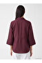 Plum Modal Blend Women's Shirt - 4