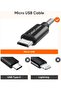 كابل مايكرو USB من كيبل كرييشن بطول 1 قدم متوافق مع كيندل وPS4 وكروم كاست وباور بانك - 2