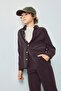 Shirt Collar Buttoned Long Sleeve Washed Effect Shirt Boy G5005A826Au - 3