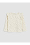 Ecru Ruffled Floral Girl's Shorts Set - 4