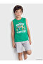Lcw Kids Printed Boys Shorts Pajama Set