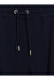 Navy Blue Regular Fit Men's Sweatpants - 7