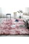 Pink Color Polyester Rectangular Carpet, Large Machine-Made Carpet, Non-Slip, Non-Fading, and Durable. - 2
