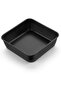 صينية خبز مربعة غير لاصقة بقلب من الستانلس ستيل مقاس 8×8 من اي-فار | 8 Inch Black Metal Bakeware for