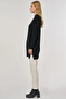 Stitch Detailed Knitwear Tunic Black - 3