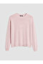Özmarka New Season Pink Crew Neck Men's Sweater - 5