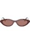 Fe40202I 69S 51 Women's Sunglasses - 4