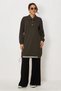 Shirt Collar Tracksuit Tunic 46772 - 3