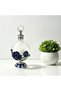 30ml Luxury Frosted Glass Fragrance Oil Bottle with Exquisite Metal Rose Decor & Crystal Stopper. Decorative Attar Perfume Dispenser for Essential Oud Oils, Elegant Home Decor & Gift Idea. - 6