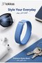Woven Nylon Replacement Band for Google Fitbit Air, Soft Breathable Lightweight Adjustable Sport Wristband with Secure Metal Buckle for Men Women, for Daily Wear & Fitness - 8