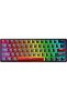 كيبورد العاب ميكانيكي G60 سريع الزناد من درانك دير، كيبورد TKL بمفتاح مغناطيسي واضاءة RGB واغطية مفا