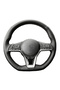 Red Thread Customized Car Steering Wheel Cover Non-slip Leather Braid Car Accessories For Nissan Kic - 8