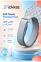 Adjustable Nylon Sport Strap Compatible with Google Fitbit Air, Lightweight Breathable Woven Watch Band, Secure Soft Replacement Wristband for Men Women Fitness - 4