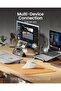 Em11 Nl Ergonomic Mouse Vertical Wireless Mouse Rechargeable 3 Devices Connection for Pc/Laptop Optical Mouse with Secret - 3
