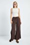 Elastic Waist Lace-Up Trousers - 3