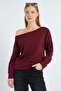 Basic Boat Neck Modal Sweatshirt - 2