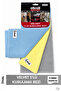 Velvet Microfiber Drying Cloth 3-Pack 40X30 cm - Car Kitchen Cup Plate Surface Drying Cloth