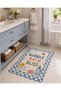 Eta Written and Thematic Modern Woven Base Decorative Carpet Eta4141 - 2