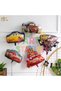 Cars Themed Cars Lightning Mcqueen Concept 2 Year Old Balloon Set 6 Pieces - Large Size Cars Mater Balloon & Cars Cruz Ramirez Balloon Birthday Set - 2