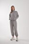 Women's Rubber Leg Sweatpants Set - 6