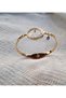 Elegant Model Steel Quarter-Cuff Handcuffs, Exquisite Jewelry for Gifts - 2