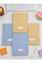 A4 Spiral Notebook Set of 4 – Colorful Cover 3 Lined - 1 Grid 80 Sheets School and Office Notebook - 2