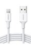 كابل من يوجرين بطول 1.0 أمتار نوع USB-C إلى لايتنينج متوافق مع آيفون 14 و13 وآيباد 9 | [معتمد من ام - 5