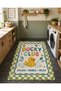 Eta Written and Thematic Modern Woven Base Decorative Carpet Eta4140 - 3