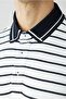 Striped Regular Fit Buttoned Polo Collar T-Shirt - 3