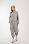 Women's Rubber Leg Sweatpants Set - 5