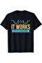 يعمل على جهازي - تي شيرت قطني للرجال بطباعة "It Works On My Machine - Programming" - 8