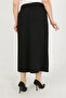Plus Size Tight Skirt - Black - 6