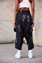 Women's Balloon Loose Shalwar Trousers - 4