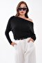 Women's Boat Neck Bat Sleeve Blouse 265074 - - 3