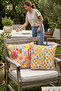 La Notte Lumi Multicolor Digital Printed 2-Piece Decorative Throw Pillow Cover 43X43 cm - 6