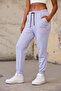 Women's Jogger Pants with Elastic Waist and Cuffs - 3