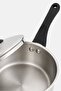 Stainless Steel Sauce Pan With Lid, Silver - 4