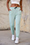 Women's Jogger Pants with Elastic Waist and Cuffs