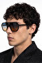Elvis Black Blue Orange Men's Sunglasses - 3