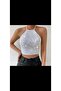 Back-Tie Sequin Detailed Bustier - 3