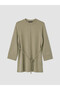 Lcw Modest Khaki Soft Touch Women's Sweatshirt Tunic - 5