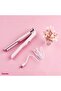 HS20 Cordless Rechargeable Hair Straightener With USB Charging Cable Pink - 4