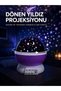 Star Projection Lamp with Rotating Head, Colorful Children's Room Night Light