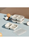 3-Compartment Food Storage Container for Kids, Blue, Microwave and Refrigerator Compatible - 3