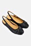Women Delicato Glitz Slingback Mules, Black - 4